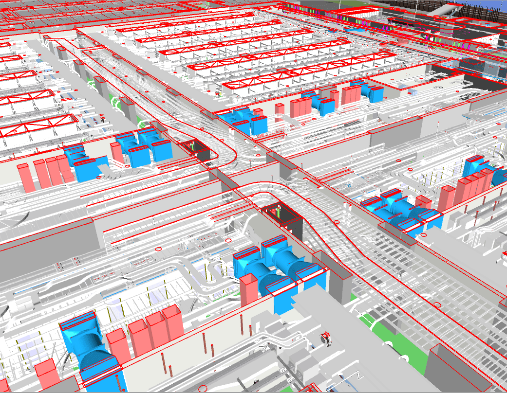 Architectural BIM blueprint