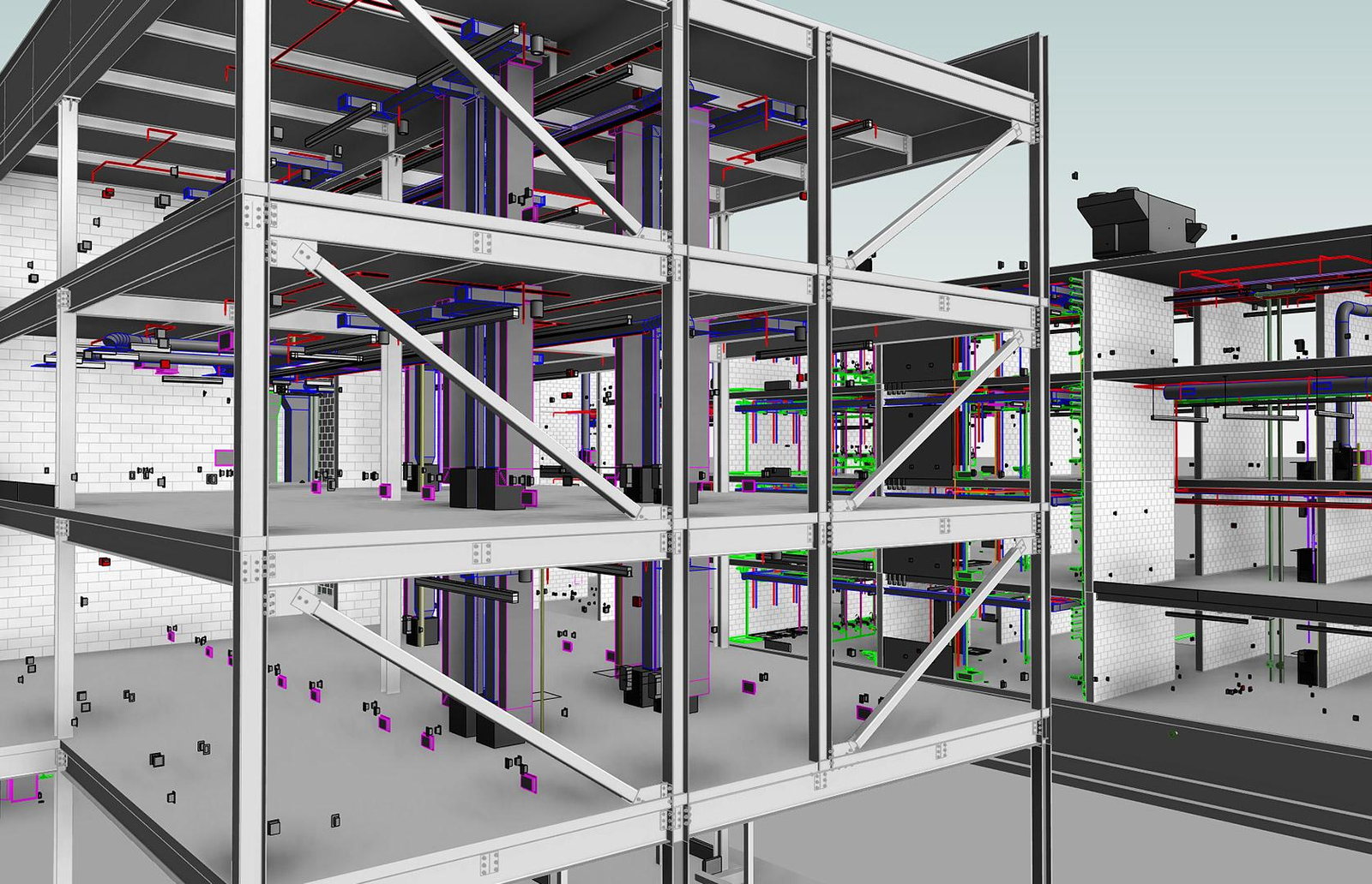 Architectural BIM blueprint