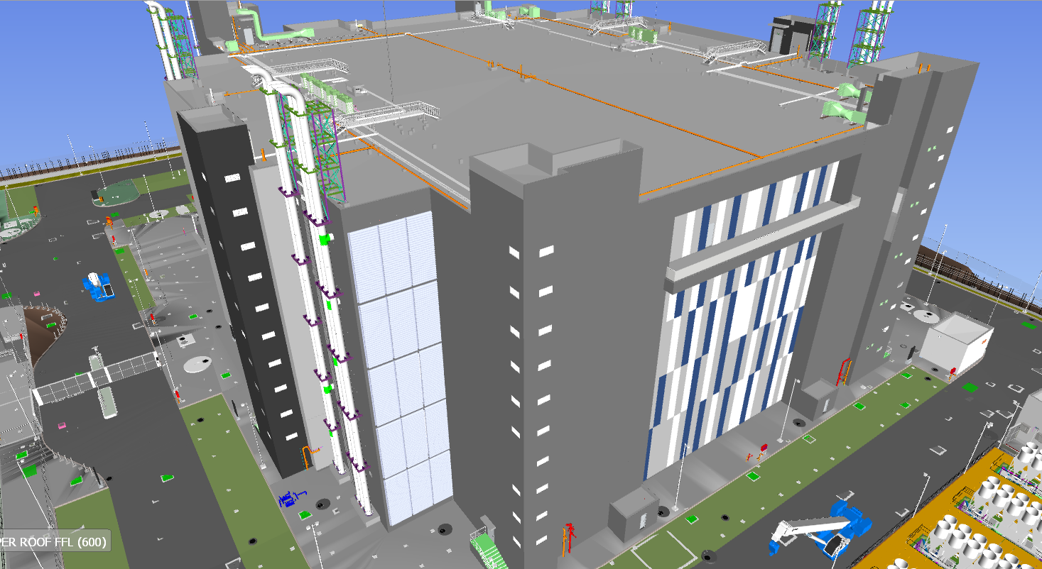 Architectural BIM blueprint