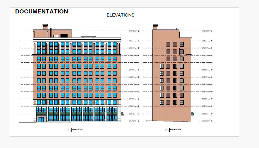Architectural BIM blueprint