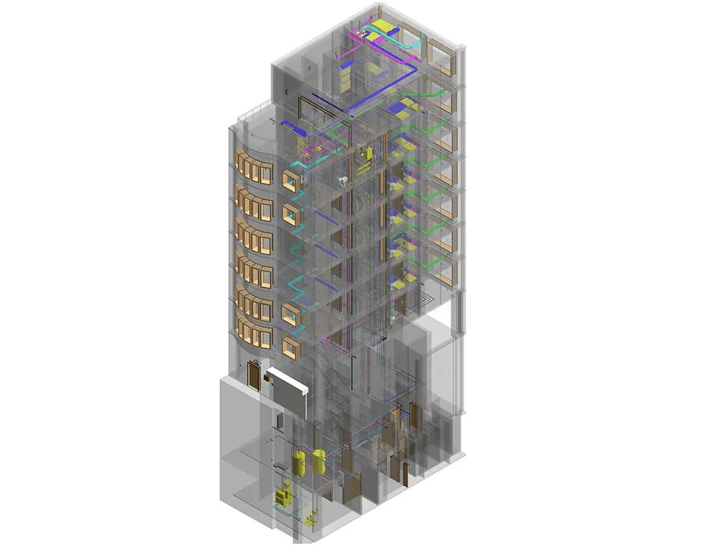 Architectural BIM blueprint